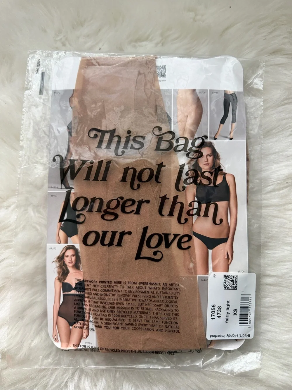 New! Wolford Hosiery in Fairly Light